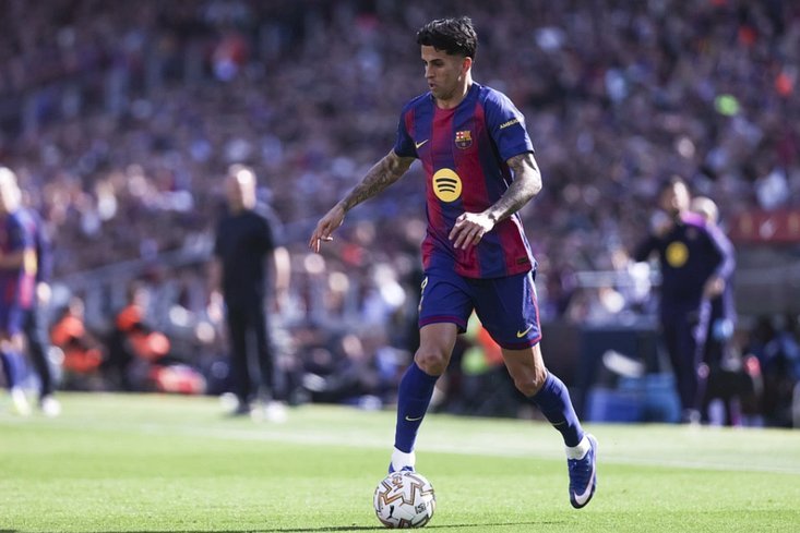 坎塞洛接近随巴萨夺冠，有望成首位集齐四大联赛冠军球员