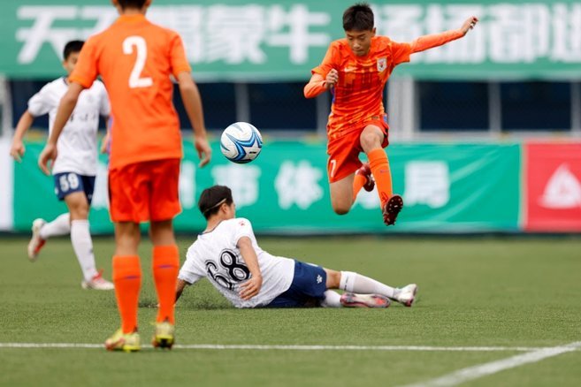 中青赛U13这就是到了大区赛阶段也是七八个球的差距啊